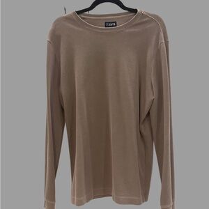 Cuts Long Sleeve Waffle Knit Tee | Premium Fit | Size M | Excellent
